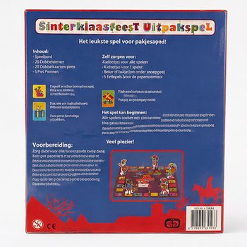 P&aacute;rty Hra Rozbaľovanie Darčekov Sinterklaas (1 ks)