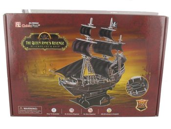 3D puzzle - Pir&aacute;tska loď Queen Anne's Revenge