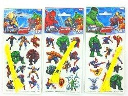 PRETL&Aacute;ČACIE N&Aacute;LEPKY MARVEL HEROES (24 ks)