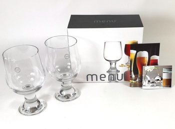MENU - Súprava 2 pohárov na tmavé pivo (1 ks)