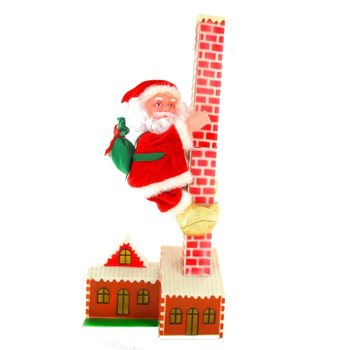 SANTA CLAUS LEZIE NA KOM&Iacute;N (2 ks)