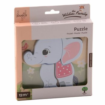 JOUECO - THE WILDIES FAMILY MIX DREVEN&Eacute; PUZZLE - Od 12 mesiacov (12 ks)