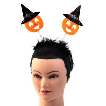 Halloweensk&aacute; Čelenka s Tekvicami (6 ks)
