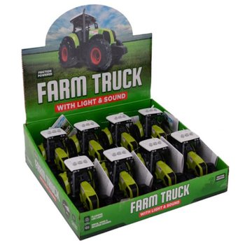 FARMSK&Yacute; TRAKTOR SO SVETLOM A ZVUKOM - V DISPLAYI (8 ks)