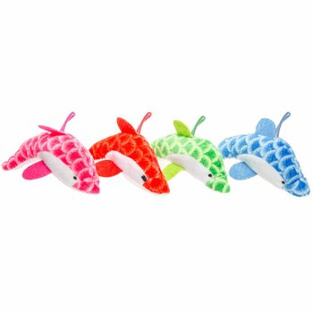 PLYŠOVÉ DELFÍNY - 12 cm (36 ks)