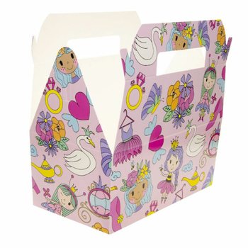 Detsk&yacute; Menu Box Princezn&aacute; - Krabice na Jedlo - 22,5 x 12 x 9,5 cm (24 ks)