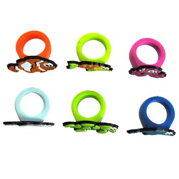 DETSK&Eacute; PRSTENE V DISPLEJI - MODEL: MORSK&Eacute; ŽIVOČ&Iacute;CHY (24 ks)