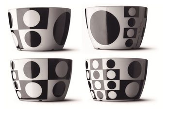MENU - 4-DIELNA SADA MISIEK VERNER PANTON 12 CM (1 ks)