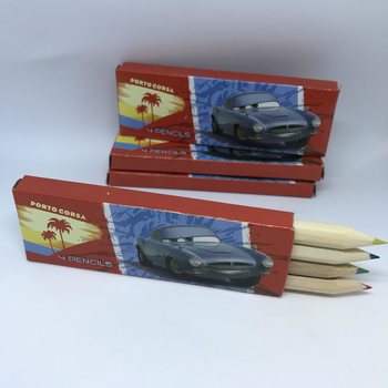 Pastelky Disney Cars - Sada 4 ks v Krabičke (48 ks)