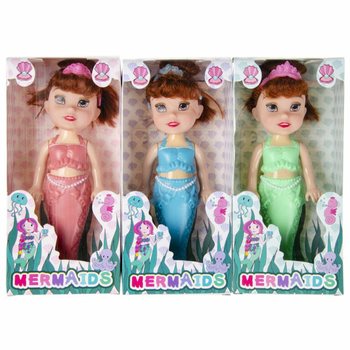 Rozko&scaron;n&aacute; b&aacute;bika morsk&aacute; panna v krabičke, 18 cm (12 ks)