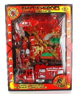 Veľka Hasičská Hracie Súprava - Model 2