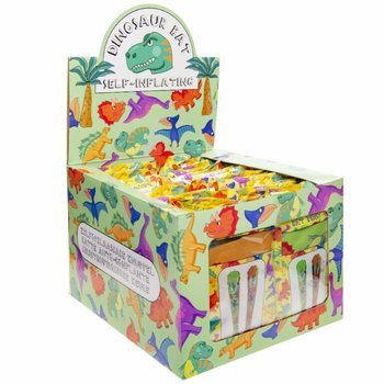 Samonafukovacie kyje Dinosaurus - Display box (48 ks)