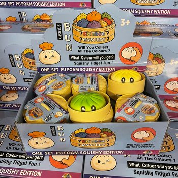 RAGE - Squishy Bun Dumplings VEĽKÉ - ONE SET PU FOAM SQUISHY EDITION (12 ks)