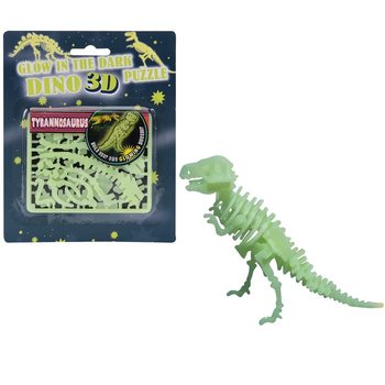 Svietiace v tme 3D dino puzzle (24 ks)