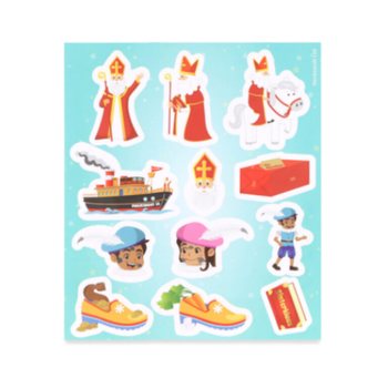 FUN STICKERS &ndash; MODEL: SINTERKLAAS (120 ks)
