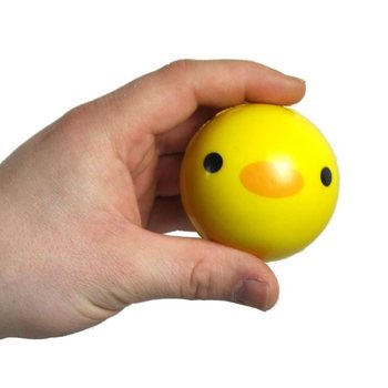 Penov&eacute; loptičky s vesel&yacute;mi zvierac&iacute;mi tv&aacute;rami v displeji 6 cm (24 ks)