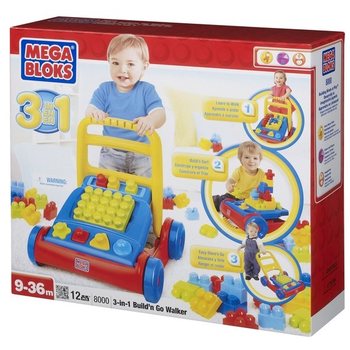 Chod&iacute;tko 3 v 1 MEGA BLOKS Build'n Go Walker - 8000