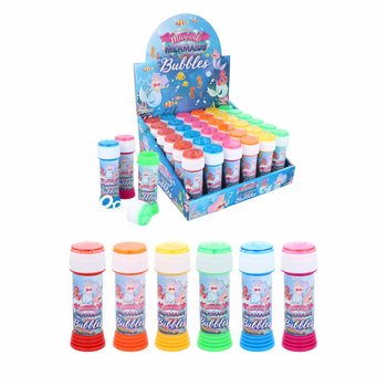 Bublifuk Morská panna 50ml s hrou na trpezlivosť (Display 36 ks)