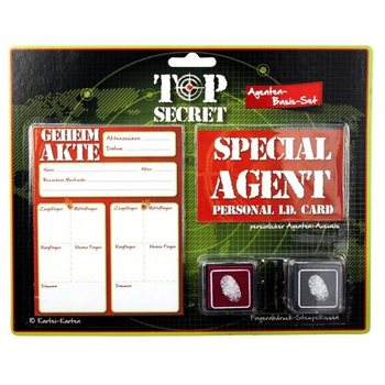 TOP SECRET – ŠPECIÁLNY AGENT, SADA NA ODTLAČKY PRSTOV (12 ks)