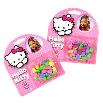 HELLO KITTY VTIPN&Eacute; SPONKY DO VLASOV V DISPLEJI (35 ks)