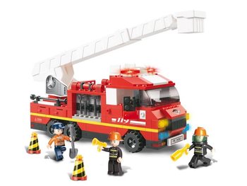Sluban Hasičsk&eacute; auto s rebr&iacute;kom M38-B0221 (1 ks)