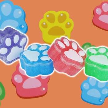 Sliz v tvare psej labky - Paw Shaped Putty (24 ks)