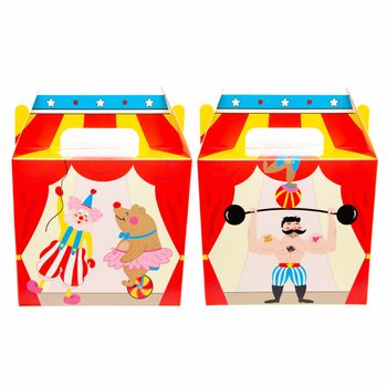 Menu Boxy Cirkus / Krabičky na Odmeny (12 ks)