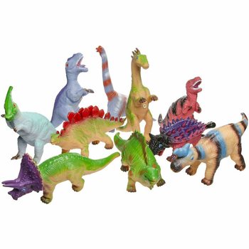 Svet dinosaurov: Veľk&eacute; fig&uacute;rky dinosaurov - Mix v displeji (12 ks)