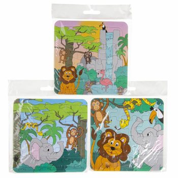 Mix Jungle Puzzle (14x14cm) - V&yacute;hodn&eacute; balenie 50 ks