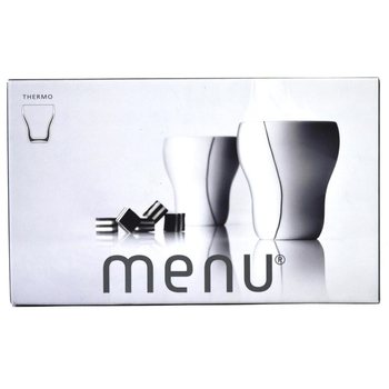 MENU - TERMOHRNĆEK BLACK CONTOUR STREDNÝ 320 ML, SADA 2 KS