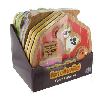 Penov&eacute; puzzle so zvieratkami pre batoľat&aacute; (8 ks)