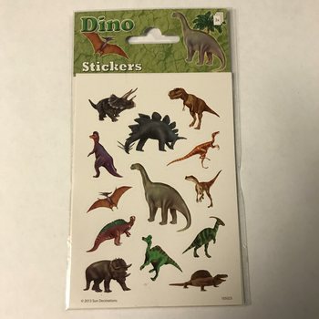 ARCHY SAMOLEPIEK: DINOSAURUS, 16 x 9 cm (10 ks)