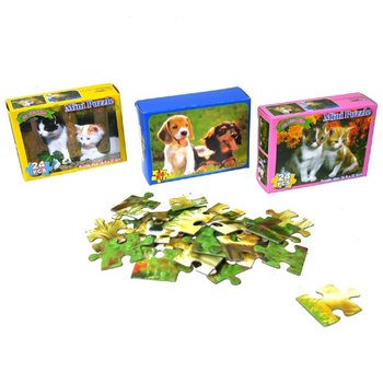 ROZTOMIL&Eacute; PUZZLE SO ZVIERATKAMI (36 ks)