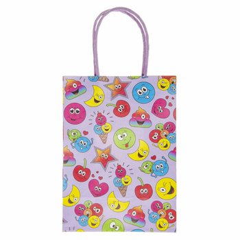 Papierov&eacute; Darčekov&eacute; Ta&scaron;ky Smiley - 16x9x22 cm (12 kusov)