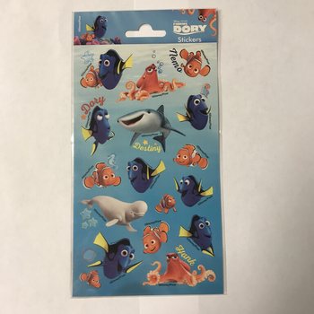 NÁLEPKY: DISNEY HĽADÁ SA DORY, 20 x 10 cm (10 ks)