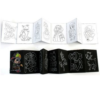 Magické Škrabacie Omaľovánky (47 ks)