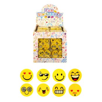 MODEL GÚM: 4-DIELNA SADA SMILEY GÚM V DISPLEJI (120 ks)