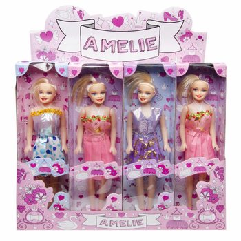 Bábiky Amelie v displeji (12 ks)