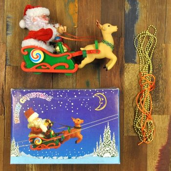 SANTA CLAUS NA SÁNIACH S HUDBOU (2ks)