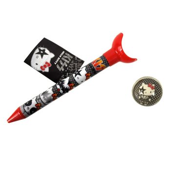 HELLO KITTY - GUĽ&Ocirc;ČKOV&Eacute; PERO A SK&Aacute;KACIA LOPTIČKA 2 V 1 - ČERVEN&Eacute; (24 ks)