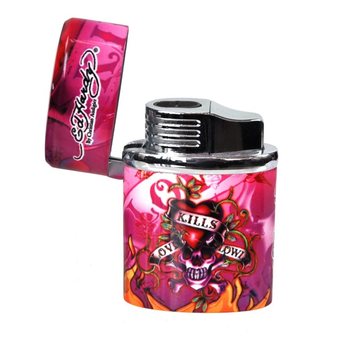 ED HARDY B&Uacute;RKOV&Yacute; ZAPAĽOVAČ DVOJIT&Yacute; PLAMEŇ (8 ks)