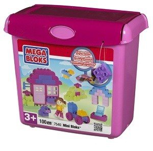 MEGABLOKS MINI BLOKS - 7540 Stavebnica (100 dielikov)