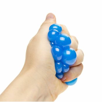 ANTISTRESOV&Aacute; SQUISHY LOPTIČKA - Priemer: 5 CM - MIX JASN&Yacute;CH FARIEB V DISPLEJI (24ks)
