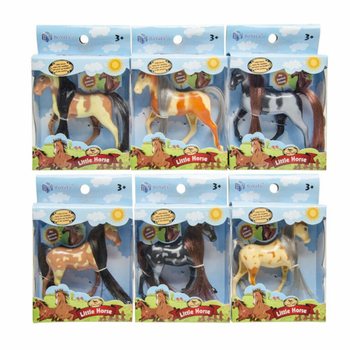 LITTLE HORSE - hračk&aacute;rske kon&iacute;ky v displeji (12 ks)