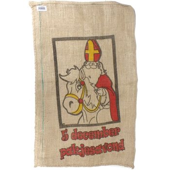 Veľké Jutové Vrece na Mikuláša a Vianoce