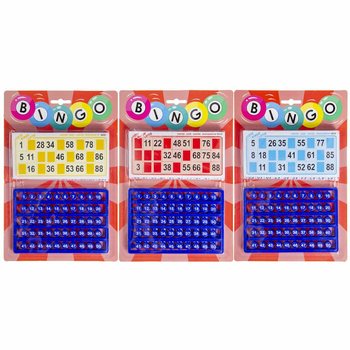 Bingo hracia sada na karte (6 kusov)