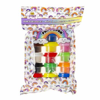 FUN DOUGH - Plastel&iacute;na v kel&iacute;mkoch (1 balenie s 15 ks)