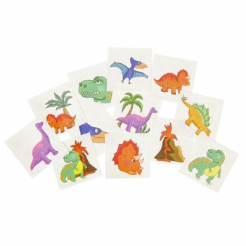 Z&Aacute;BAVN&Eacute; TETOVAĀKY - MODEL: DINOSAURUS, každ&eacute; balenie 12x tetovačka (48 ks)