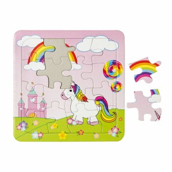 MIX Puzzle Jednorožec - 14 x 14 cm (50 ks)