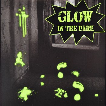 GLOW IN THE DARK N&Aacute;LEPKY NA STENU (6 ks)